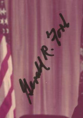 Signed Photos of President Gerald Ford and Betty Ford