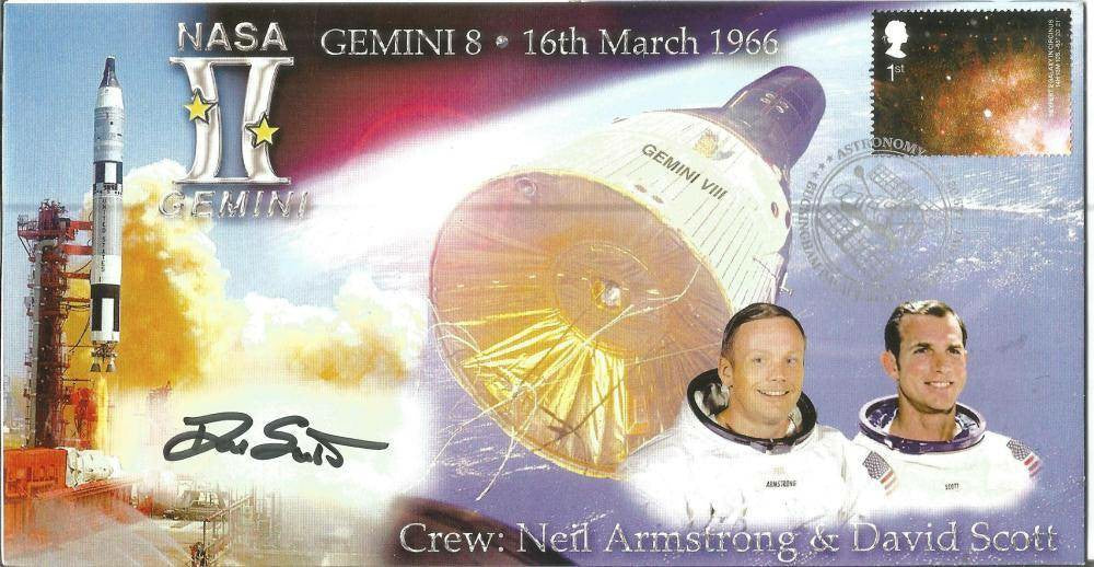 Gemini 8 Limited Edition Cover Signed by Dave Scott