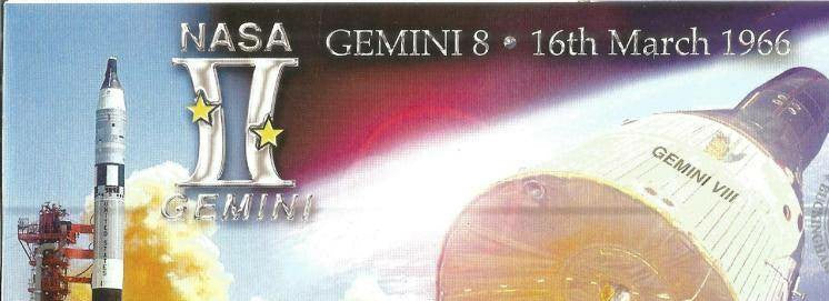 Gemini 8 Limited Edition Cover Signed by Dave Scott