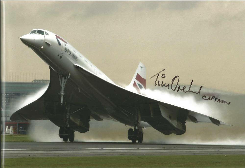 Concorde Signed Photo