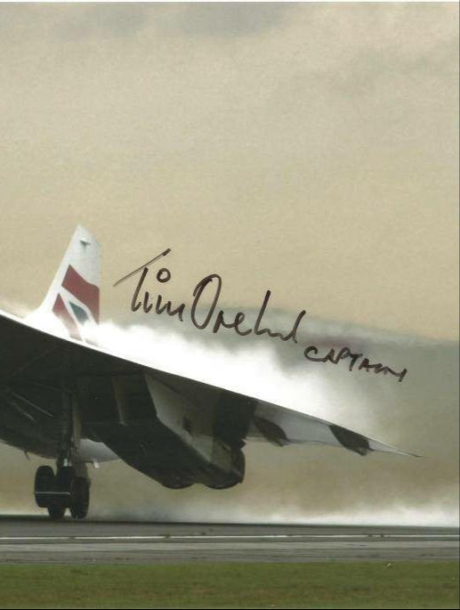 Concorde Signed Photo