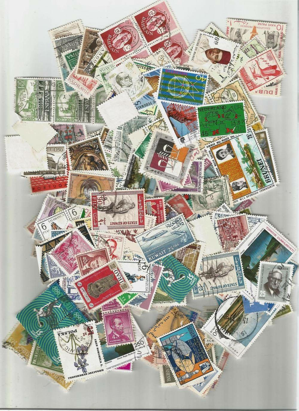 High-Value World Stamp Collection - Loose - Good Condition