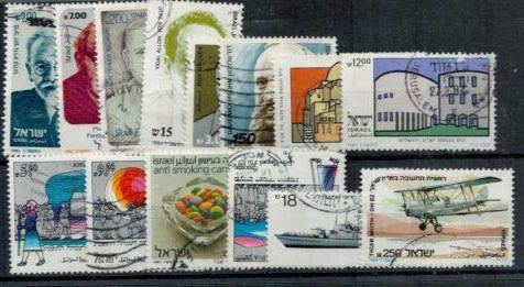 Israel Stamp Collection on Stock Cards