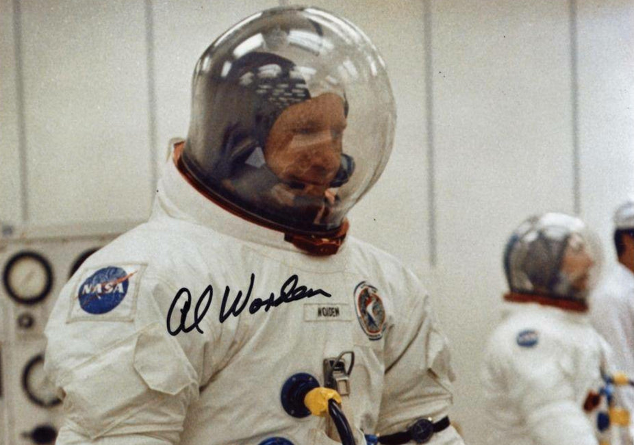 Apollo 15 Al Worden Signed Photo