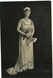 Signed Photograph and Card from Queen Mary of Teck