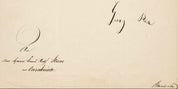 Letter Signed by George VI, King of Hanover, to Johann Carl Bertram Stuve