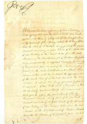 Documents Signed by George III and George IV as Regents