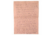 Rare Autographed Letter - Titanic Survivor Edwina Mackenzie - Historical