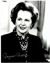 Signed Photograph of Margaret Thatcher