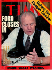 Signed Time Magazine Cover – Gerald R. Ford