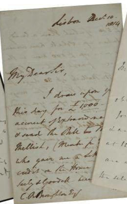 Collection of Handwritten Letters from 19th-Century British Prime Ministers