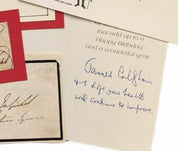 Collection of Signed Items from British Prime Ministers