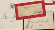 Collection of Signed Items from British Prime Ministers