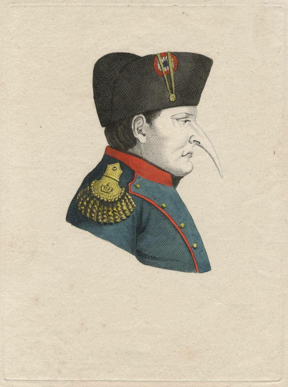 Early 19th-Century Caricatures of Napoleon Bonaparte