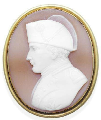 19th Century Shell Cameo of Napoleon Bonaparte