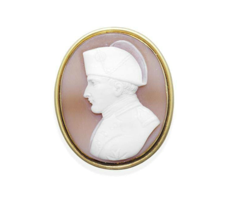 19th Century Shell Cameo of Napoleon Bonaparte