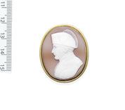 19th Century Shell Cameo of Napoleon Bonaparte