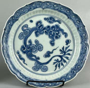 Pair of Blue and White Dishes