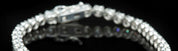 14K White Gold and Diamond Tennis Bracelet