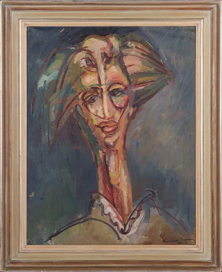 Abstract Portrait of a Woman by Bernard Carolan