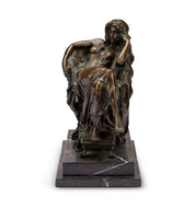 Art Nouveau Reclining Female Figure