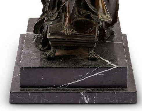 Art Nouveau Reclining Female Figure