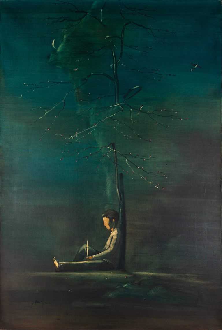 Haifeng Zhou, Acacia under the moonlight