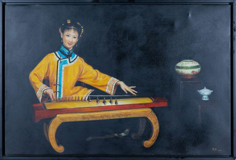 Chinese School, "Untitled" - Contemporary Painting