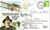 Richard Attenborough, Googie Withers, Richard Todd, John McCallum & Joanna McCallum – Multi-Signed Commemorative Cover