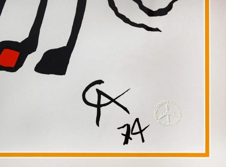 Alexander Calder, 'Flying Colors - Beastie'