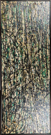 After Jackson Pollock, Abstract Expressionist Painting