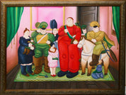 (After) Fernando Botero, "The Military Junta"