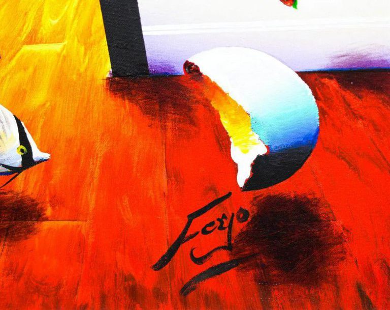 Ferjo, 'Interior Miro Monet'