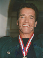 Arnold Schwarzenegger Signed 10x8 Colour Photograph