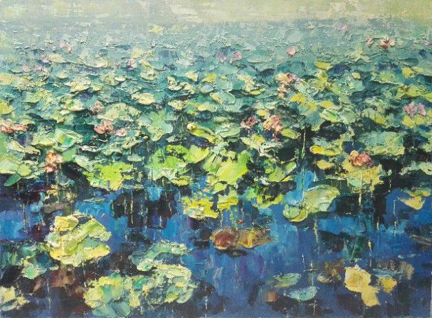 Wei Luning, Summer Lotus Pond