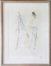 Salvador Dali 'The Beloved is as Fair as a Company of Horses - Etching'