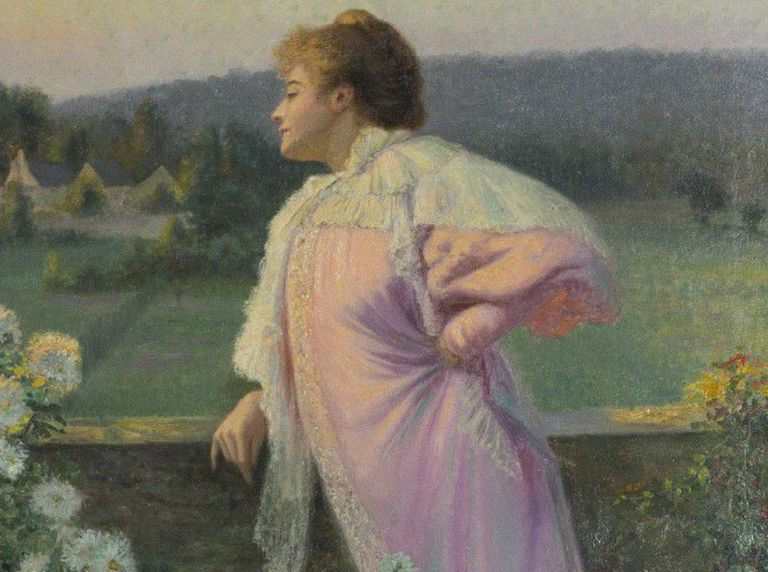 Jean Beauduin 'L'Heure Rose," 1899