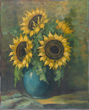 Tilly Moes Sunflowers in vase