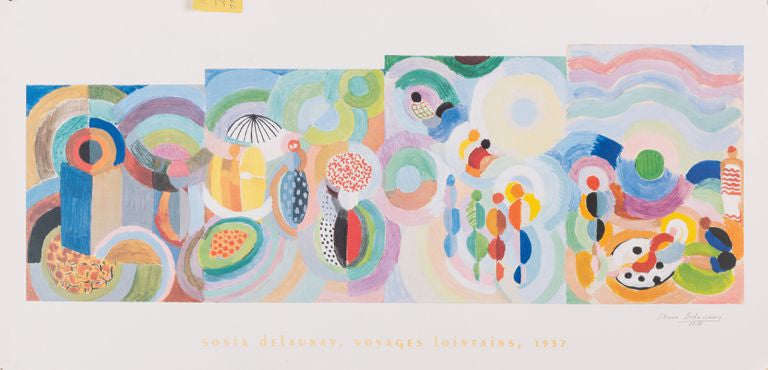 Sonia Delaunay,  Voyages Lointains, 1937