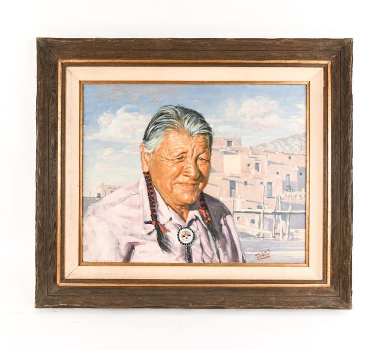 Leslie Benjamin DeMille, Portrait Of a Native American