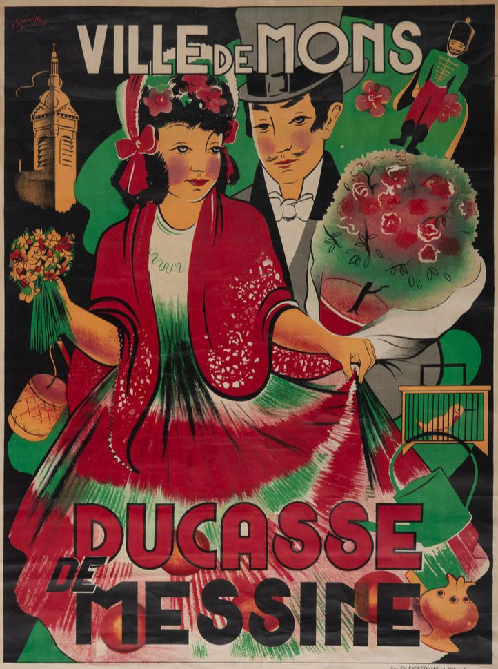 William Muis, Ducasse de Mesinnes Poster