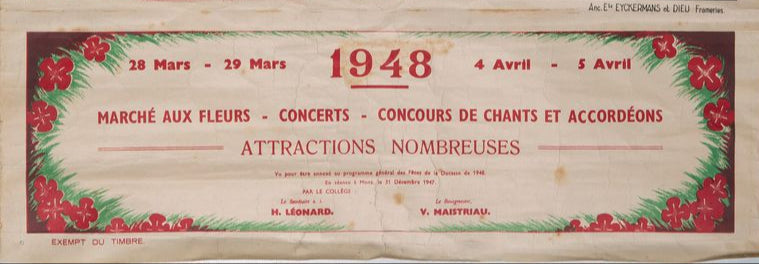 William Muis, Ducasse de Mesinnes Poster