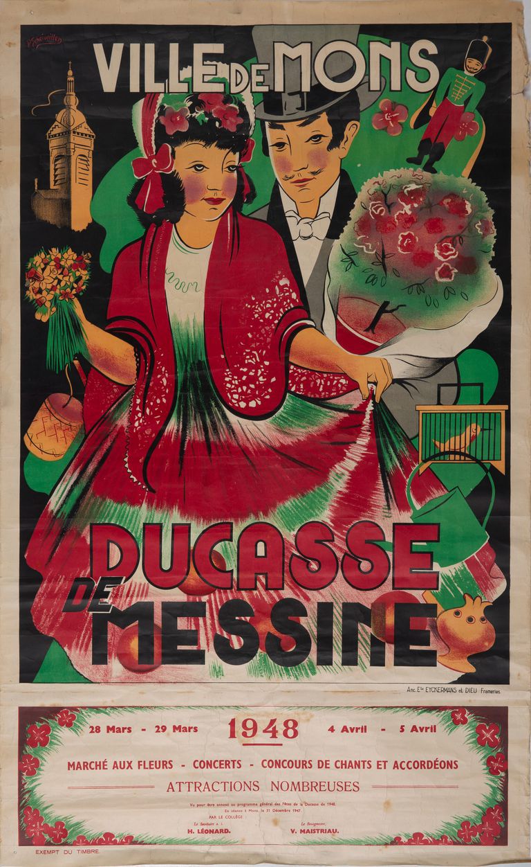 William Muis, Ducasse de Mesinnes Poster