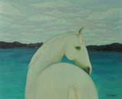 Cheng Junjun (成俊君) 'White Horse On the Other Side' - Contemporary Chinese Art