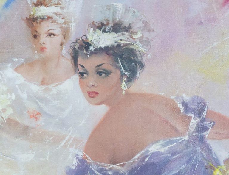 Jean-Gabriel Domergue (1889-1962)- 'Elegant ladies'