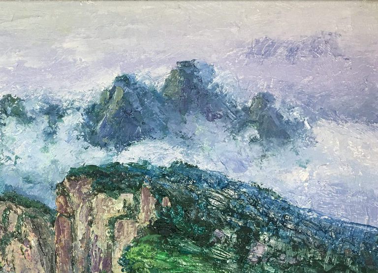 Lu'an Wei, Huangshan sketch