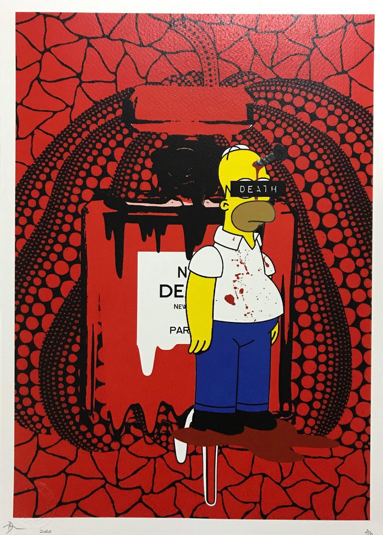 Death NYC  - Pop Art Print