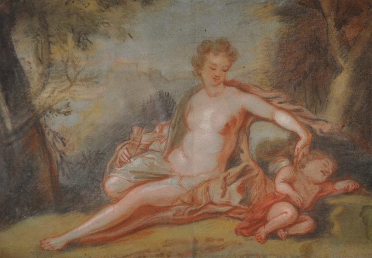 Venus and Cupid Resting