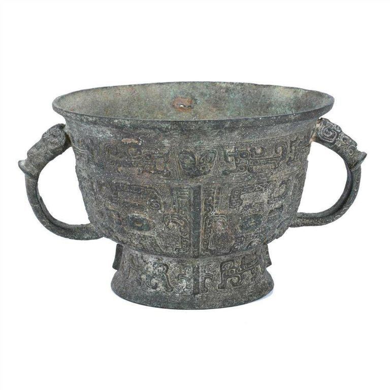 Chinese Sacrificial Vessel (Zun-Style)