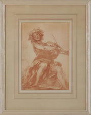 Giovanni da San Giovannii "A Violin Player"